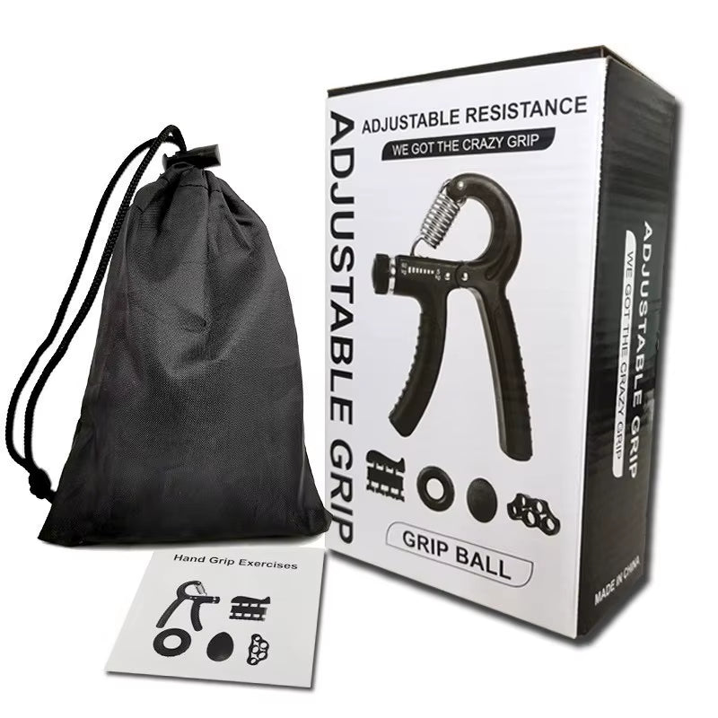 5-60Kg Adjustable Hand Grip Strengthener Hand Gripper Trainer Set with Counter Wrist Forearm and Hand Exerciser for Muscle