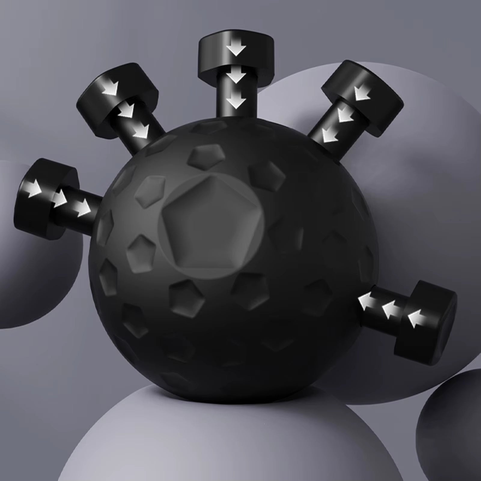 Hand Grip Strength Trainer Ball Sphere Finger Grip Strengthener Finger Exerciser Ball Hand Grips Exerciser Finger Strengthener