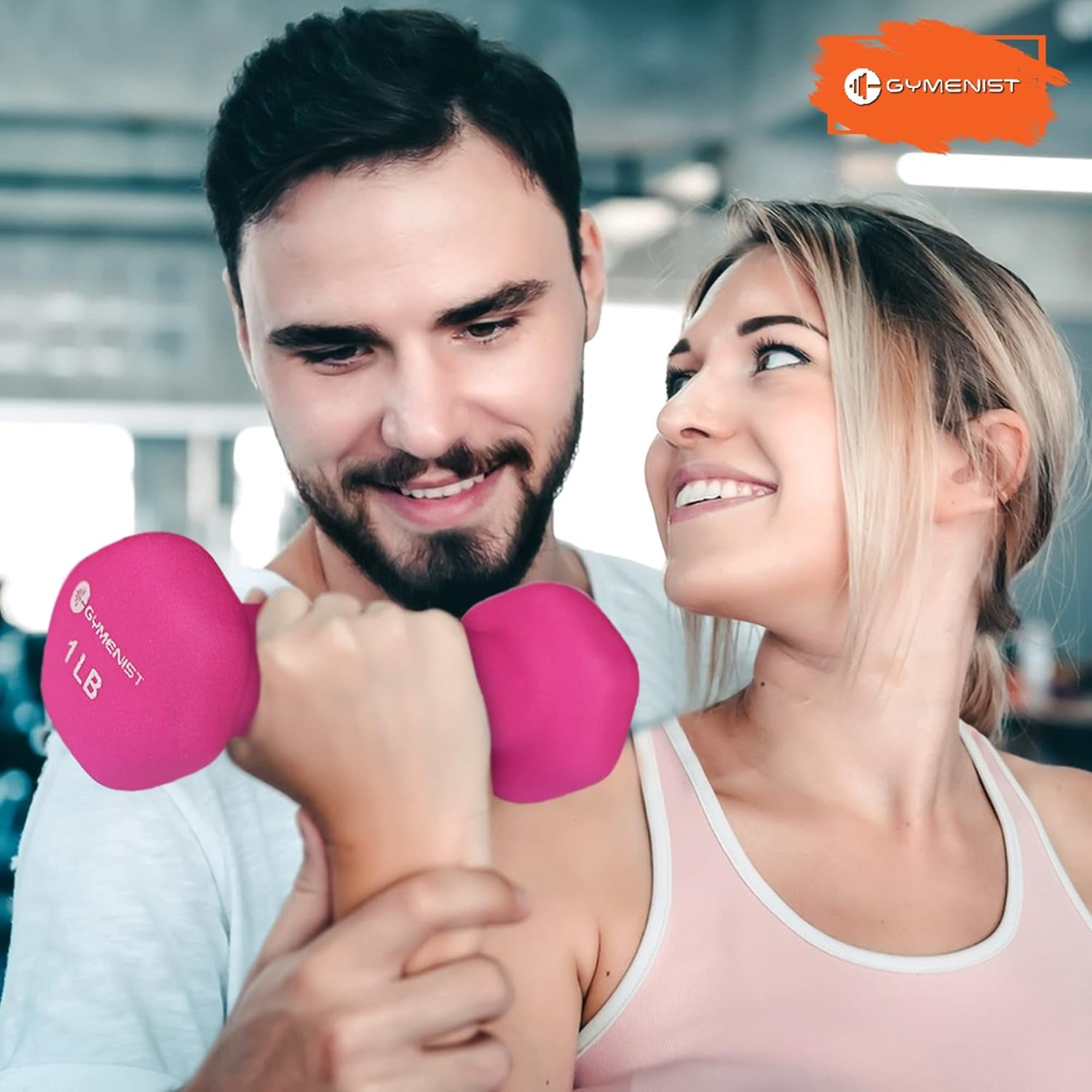 Pair of Dumbbells Set of 2 Soft Non Slip Grip Dumbbells Pair Covered with Neoprene